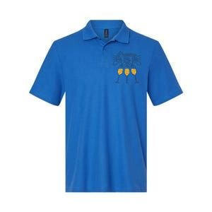 Prosecco Ho Ho Ho Gift Softstyle Adult Sport Polo