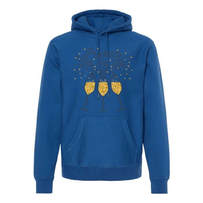 Prosecco Ho Ho Ho Gift Premium Hoodie