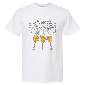 Prosecco Ho Ho Ho Gift Garment-Dyed Heavyweight T-Shirt