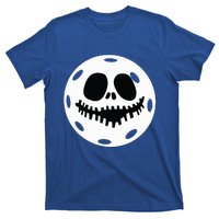 Pickleball Halloween Horror Scary Skull T-Shirt