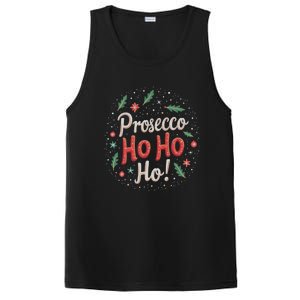 Prosecco Ho Ho Ho! Funny Wine Lovers Cool Gift PosiCharge Competitor Tank