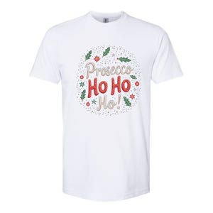 Prosecco Ho Ho Ho! Funny Wine Lovers Cool Gift Softstyle CVC T-Shirt