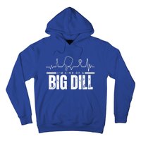 Pickleball Heartbeat IM Kind Of A Big Dill Paddleball Gift Hoodie