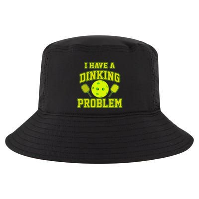Pickleball Humor I Have A Dinking Problem Funny Cool Comfort Performance Bucket Hat
