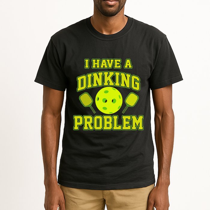 Pickleball Humor I Have A Dinking Problem Funny Tall T-Shirt