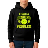 Pickleball Humor I Have A Dinking Problem Funny Kids Hoodie