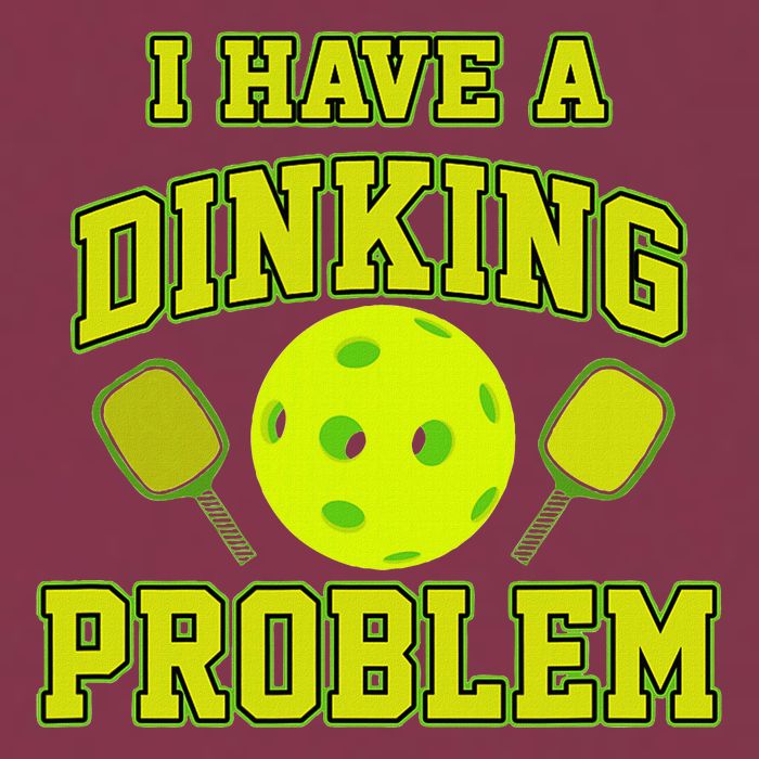 Pickleball Humor I Have A Dinking Problem Funny 16oz Travel Tumbler