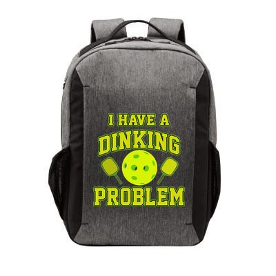 Pickleball Humor I Have A Dinking Problem Funny Vector Backpack