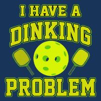 Pickleball Humor I Have A Dinking Problem Funny Infant Baby Jersey Bodysuit