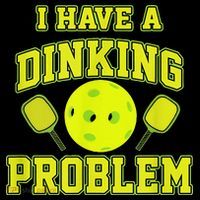 Pickleball Humor I Have A Dinking Problem Funny Doggie Tank
