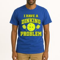 Pickleball Humor I Have A Dinking Problem Funny Tall T-Shirt