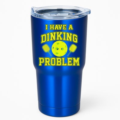 Pickleball Humor I Have A Dinking Problem Funny Tumbler