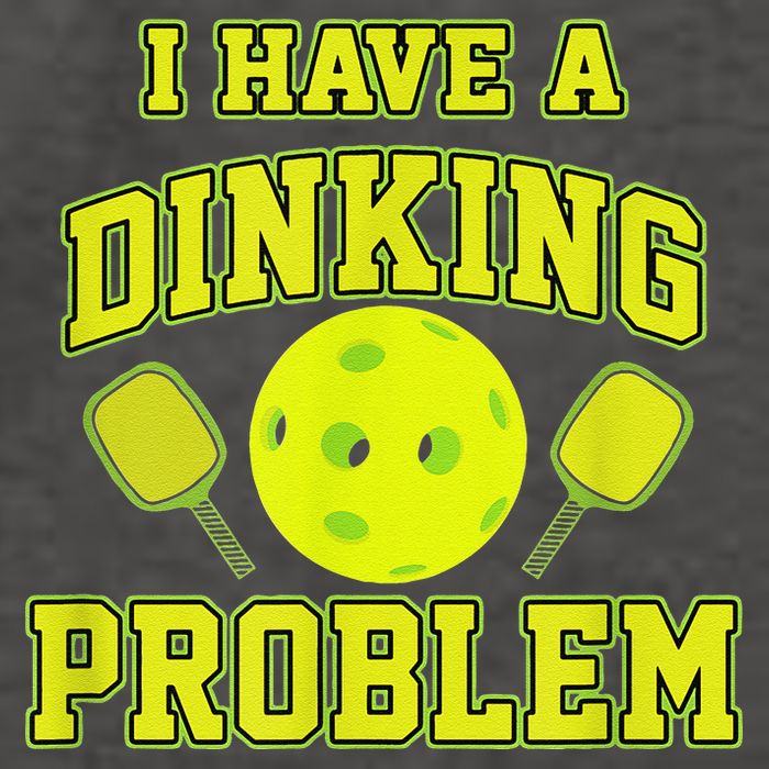 Pickleball Humor I Have A Dinking Problem Funny Vector Backpack