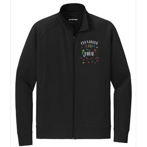 Puzzle Heart I'm A Proud Autism Mimi Autism Awareness Cool Gift Stretch Full-Zip Cadet Jacket