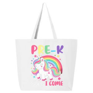 Prek Here I Come Unicorn Girl Back To School 25L Jumbo Tote