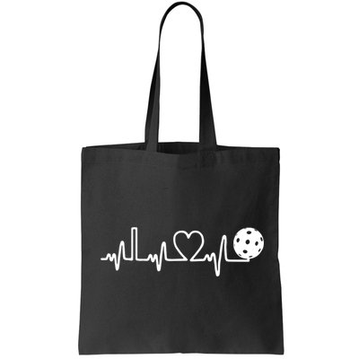 Pickleball Heartbeat! I Love Pickleball TShirt Bag