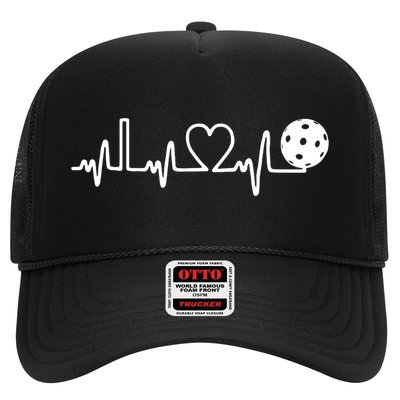 Pickleball Heartbeat! I Love Pickleball TShirt Trucker Hat