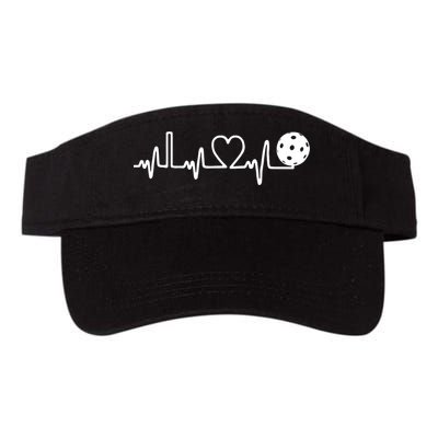 Pickleball Heartbeat! I Love Pickleball TShirt Visor