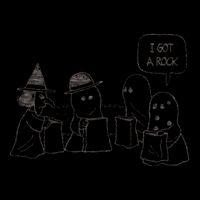 Peanuts Halloween I Got A Rock 7-Panel Snapback Hat