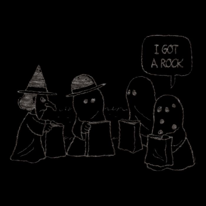 Peanuts Halloween I Got A Rock 7-Panel Snapback Hat
