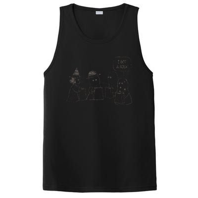 Peanuts Halloween I Got A Rock PosiCharge Competitor Tank