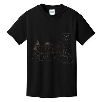 Peanuts Halloween I Got A Rock Kids T-Shirt