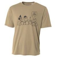 Peanuts Halloween I Got A Rock Cooling Performance Crew T-Shirt