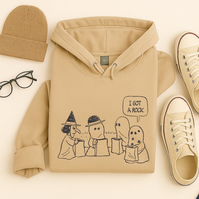 Peanuts Halloween I Got A Rock Hoodie