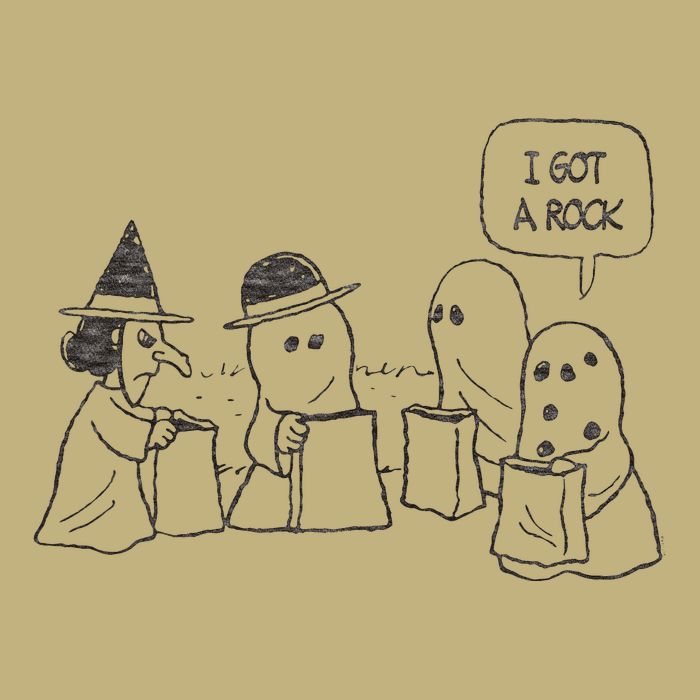 Peanuts Halloween I Got A Rock T-Shirt