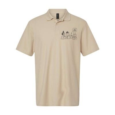 Peanuts Halloween I Got A Rock Softstyle Adult Sport Polo