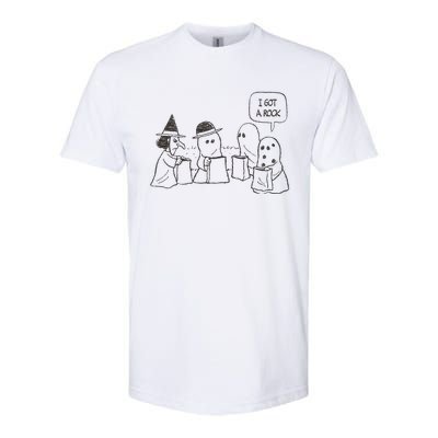 Peanuts Halloween I Got A Rock Softstyle CVC T-Shirt