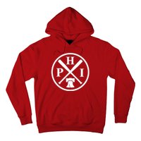 Philadelphia Baseball Emblem Retro Philly Team Hoodie