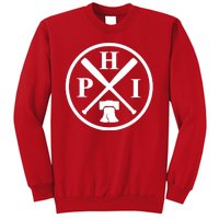 Philadelphia Baseball Emblem Retro Philly Team Sweatshirt