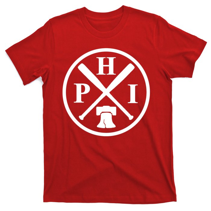 Philadelphia Baseball Emblem Retro Philly Team T-Shirt