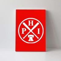 Philadelphia Baseball Emblem Retro Philly Team Canvas