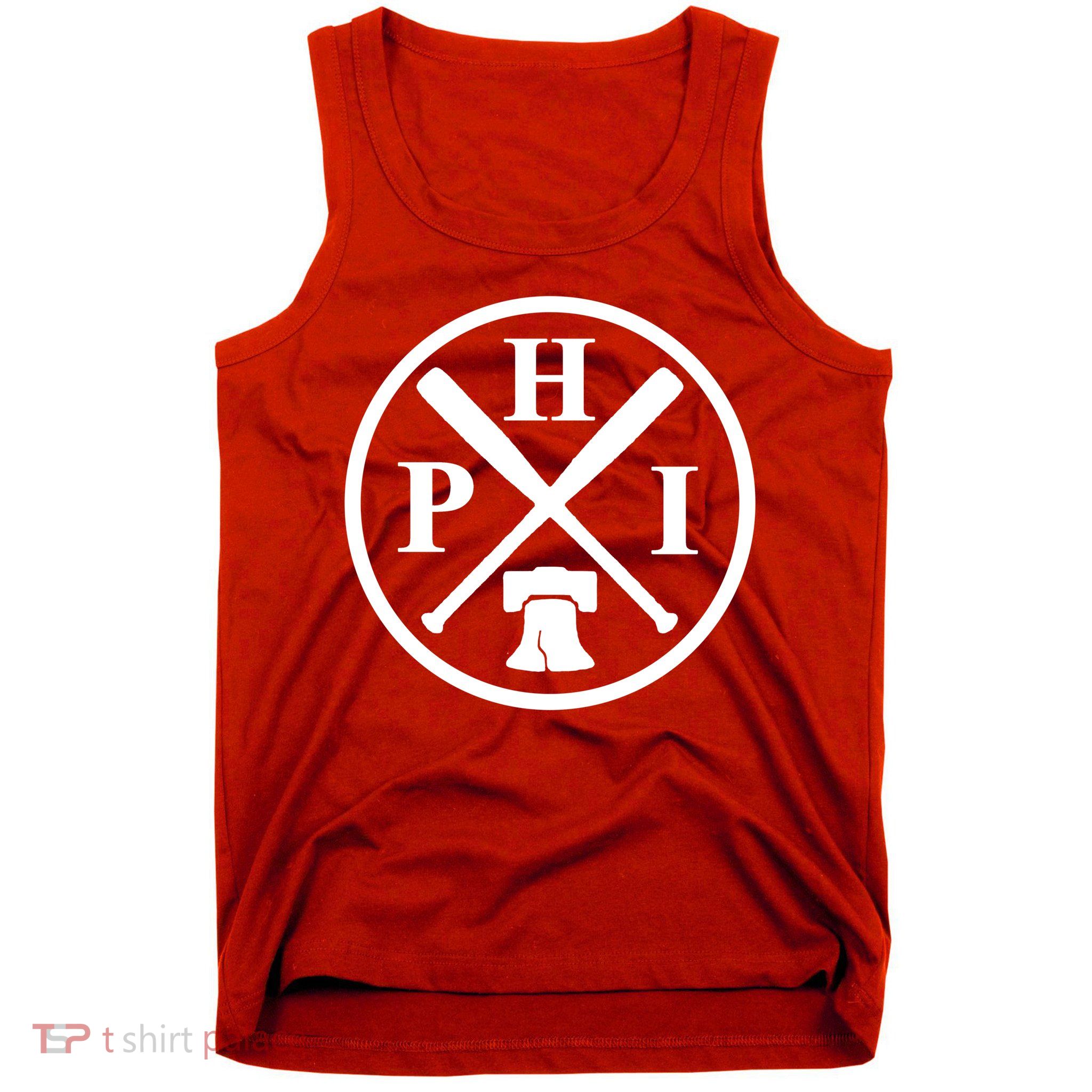 Philadelphia Baseball Emblem Retro Philly Team Tank Top
