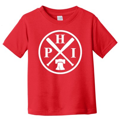 Philadelphia Baseball Emblem Retro Philly Team Toddler T-Shirt