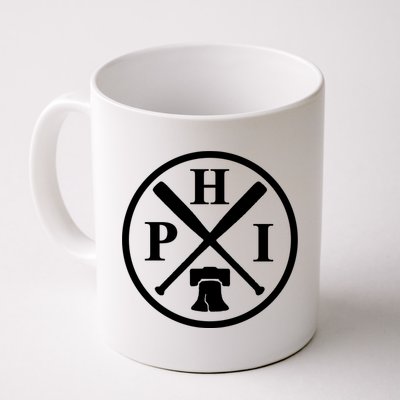 Philadelphia Baseball Emblem Retro Philly Team Coffee Mug