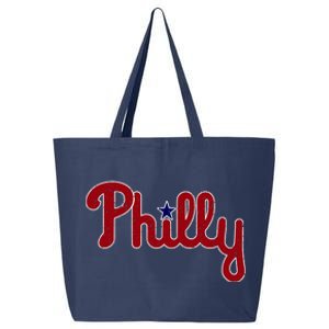 Philadelphia Philly PA Retro 25L Jumbo Tote