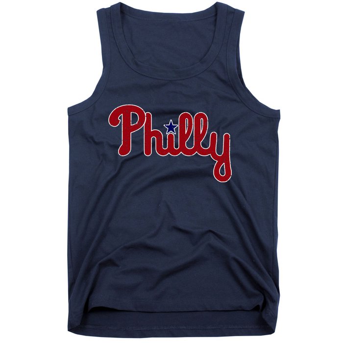 Philadelphia Philly PA Retro Tank Top