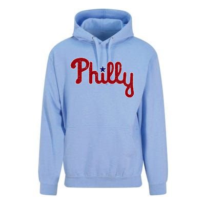 Philadelphia Philly PA Retro Unisex Surf Hoodie