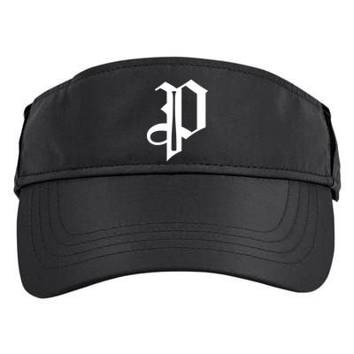 Philadelphia P Baseball Adult Drive Performance Visor