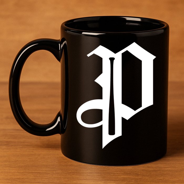 Philadelphia P Baseball 11oz C Handle Ceramic Mug