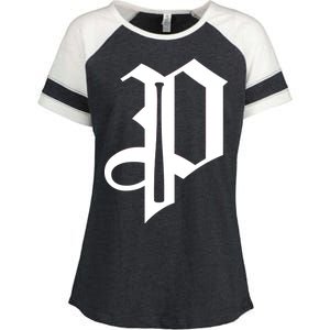 Philadelphia P Baseball Enza Ladies Jersey Colorblock Tee