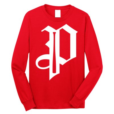 Philadelphia P Baseball Long Sleeve Shirt