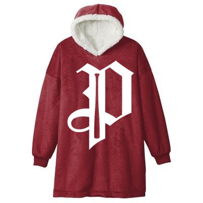 Philadelphia P Baseball Hooded Wearable Blanket