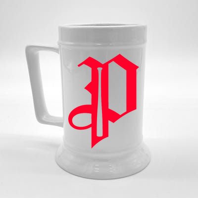 Philadelphia P Baseball Beer Stein