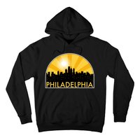 Philadelphia Skyline Burst Hoodie