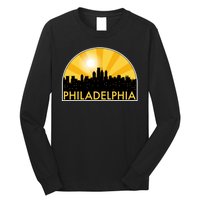 Philadelphia Skyline Burst Long Sleeve Shirt