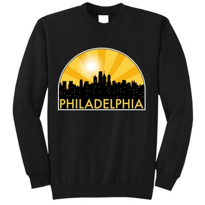 Philadelphia Skyline Burst Sweatshirt